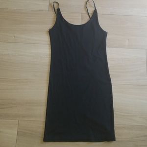 Black mini dress
